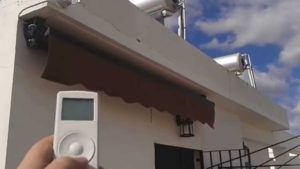 toldo motorizado